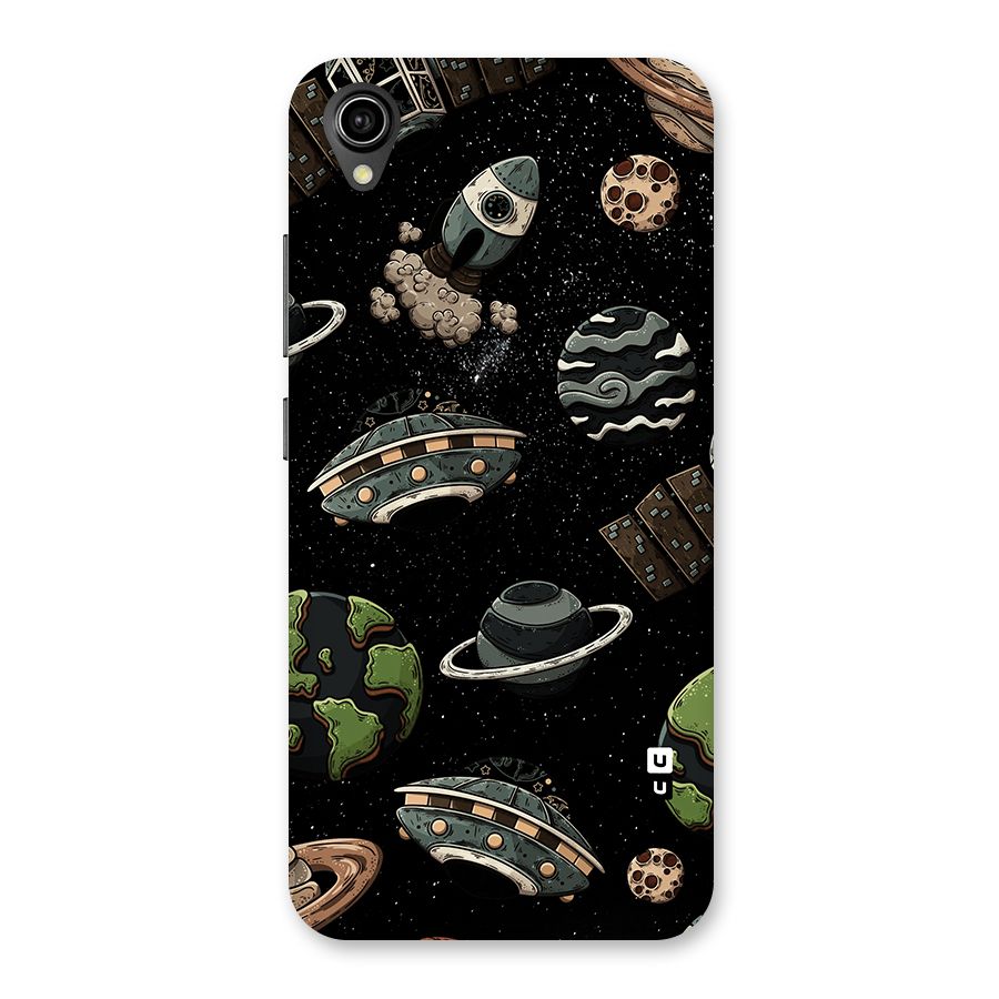 Cosmos Night Sky Anime Pattern Back Case for Vivo Y90