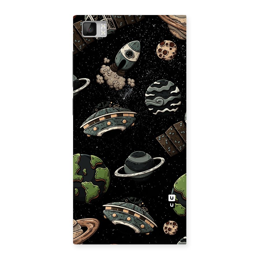 Cosmos Night Sky Anime Pattern Back Case for Xiaomi Mi3