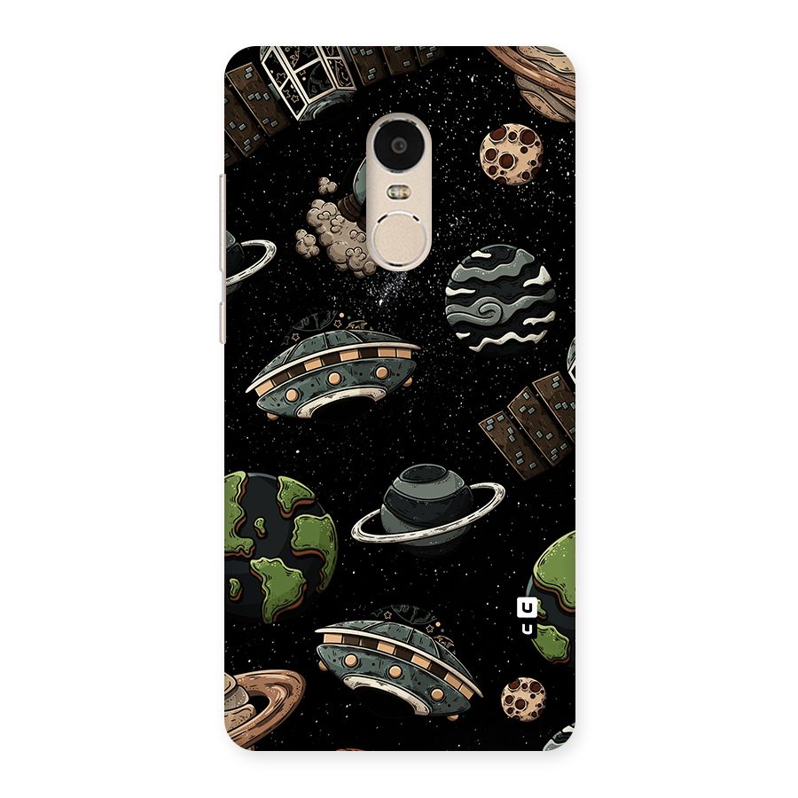 Cosmos Night Sky Anime Pattern Back Case for Xiaomi Redmi Note 4