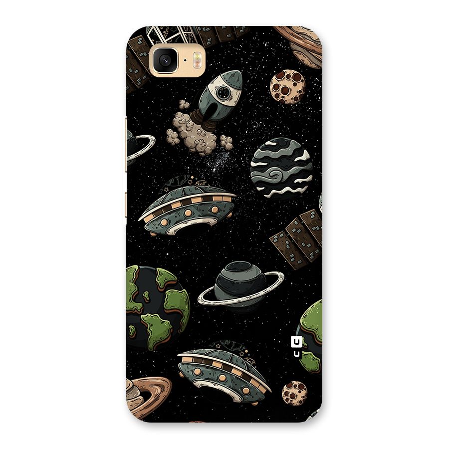 Cosmos Night Sky Anime Pattern Back Case for Zenfone 3s Max