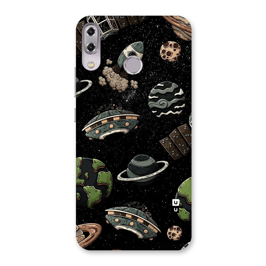 Cosmos Night Sky Anime Pattern Back Case for Zenfone 5Z