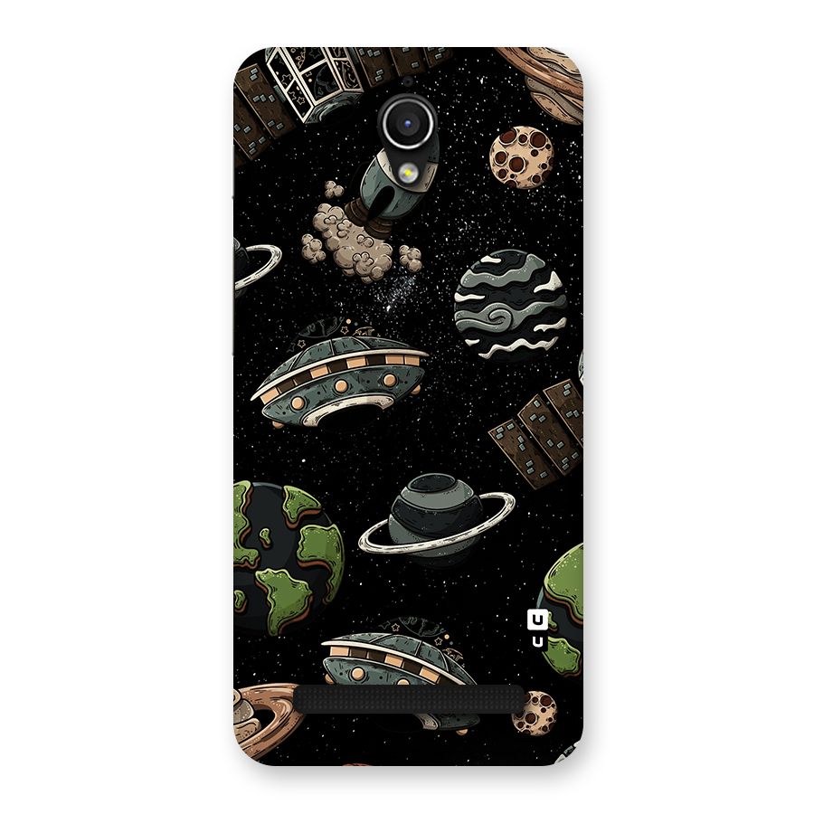 Cosmos Night Sky Anime Pattern Back Case for Zenfone Go