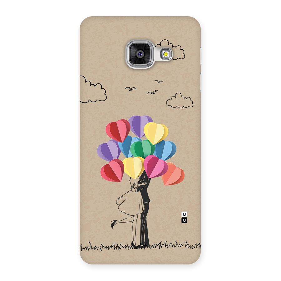 Couple With Card Baloons Back Case for Galaxy A3 (2016)