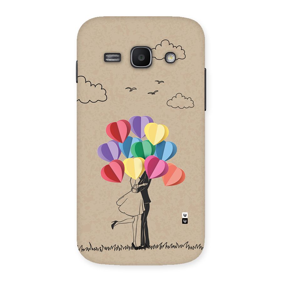Couple With Card Baloons Back Case for Galaxy Ace3