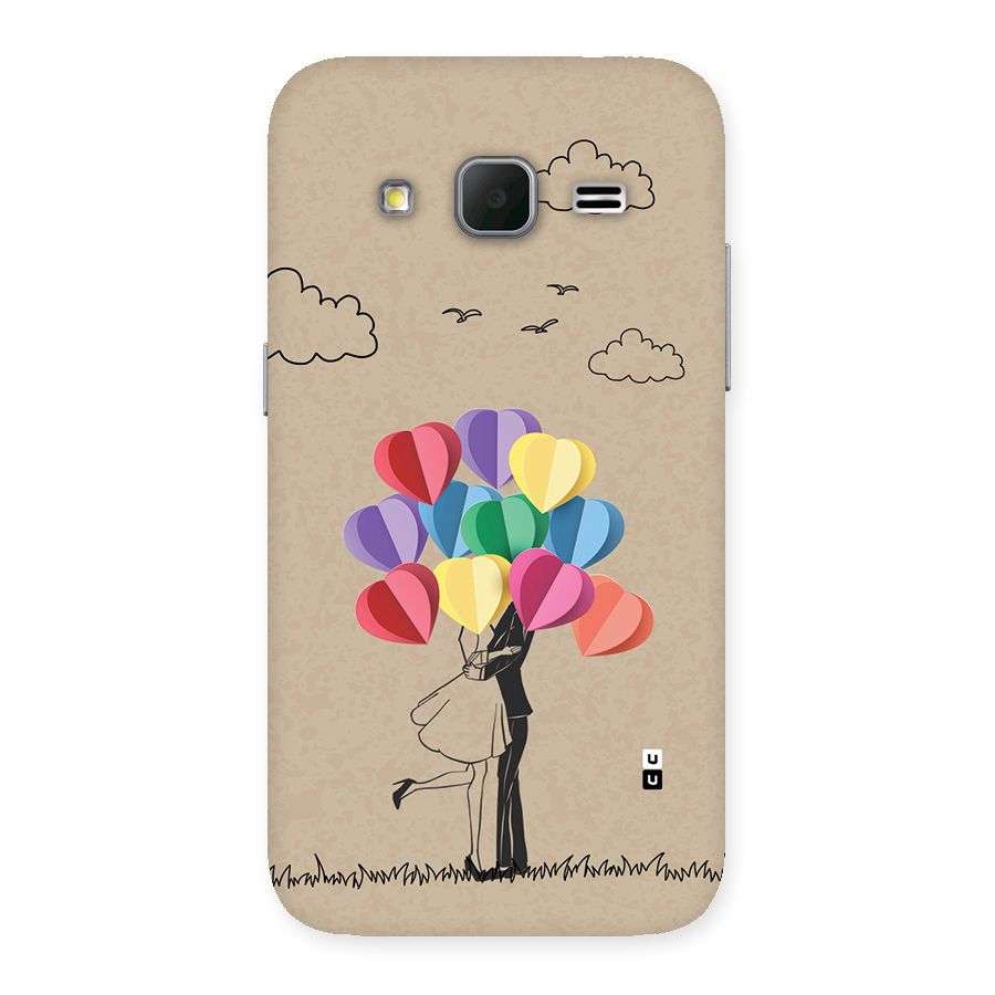 Couple With Card Baloons Back Case for Galaxy Core Prime