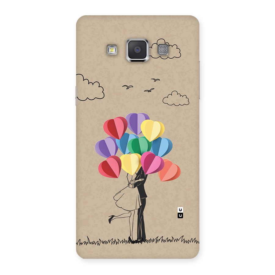 Couple With Card Baloons Back Case for Galaxy Grand 3