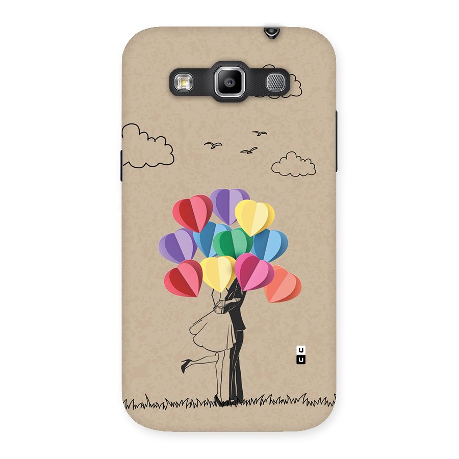 Couple With Card Baloons Back Case for Galaxy Grand Quattro