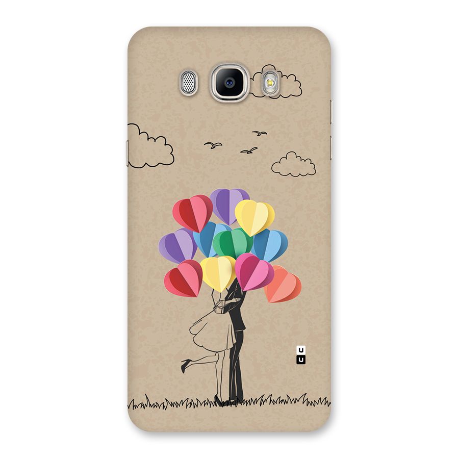 Couple With Card Baloons Back Case for Galaxy On8