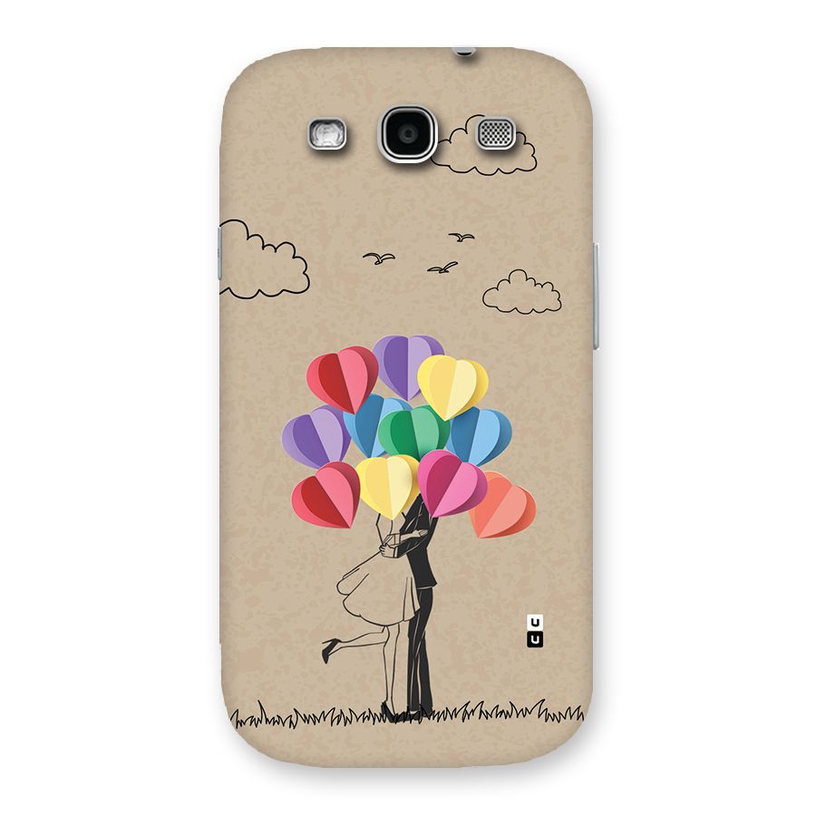 Couple With Card Baloons Back Case for Galaxy S3 Neo