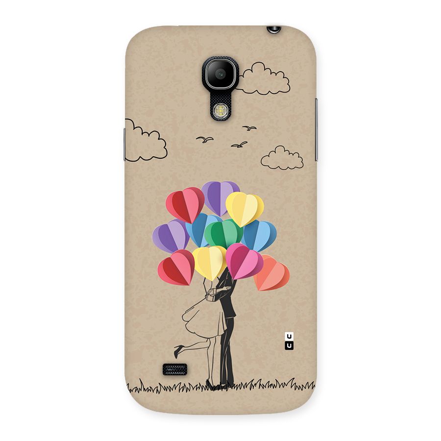 Couple With Card Baloons Back Case for Galaxy S4 Mini