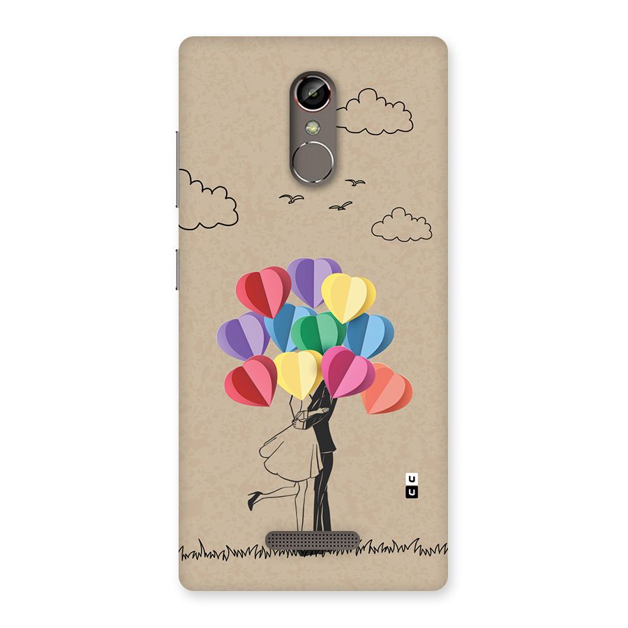 Couple With Card Baloons Back Case for Gionee S6s