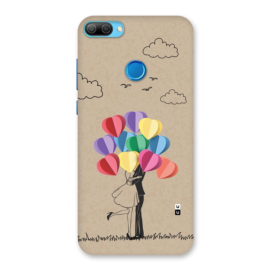 Couple With Card Baloons Back Case for Honor 9N
