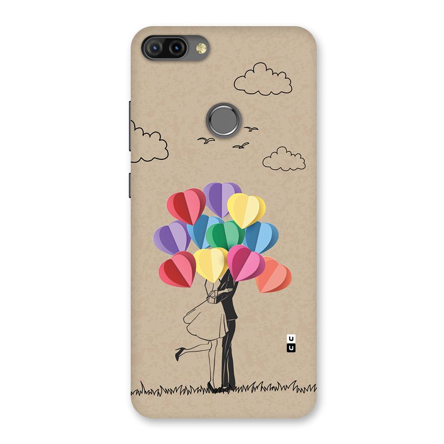 Couple With Card Baloons Back Case for Infinix Hot 6 Pro