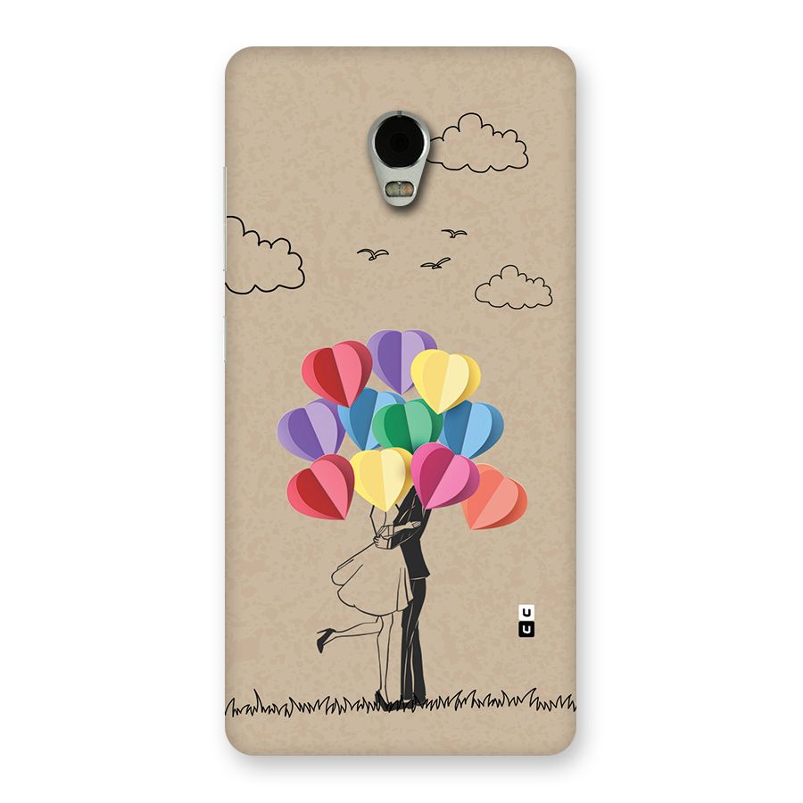 Couple With Card Baloons Back Case for Lenovo Vibe P1