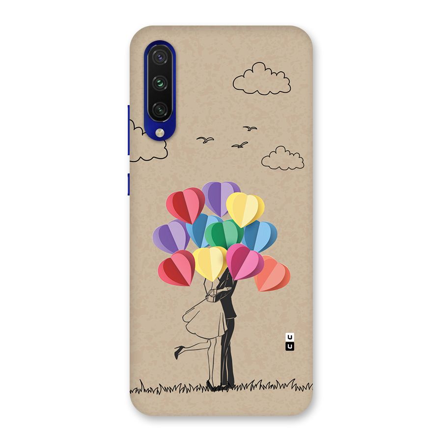 Couple With Card Baloons Back Case for Mi A3