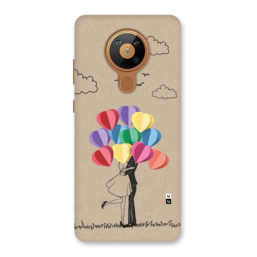 Couple With Card Baloons Back Case for Nokia 5.3