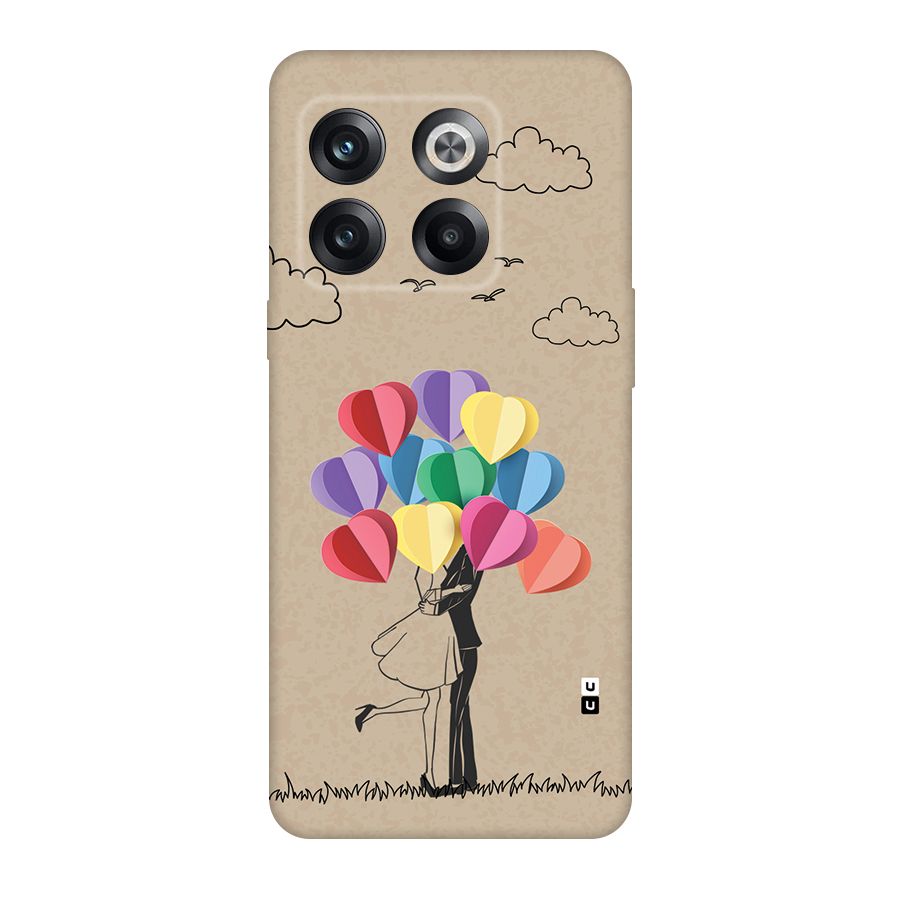 Couple With Card Baloons Back Case for OnePlus 10T