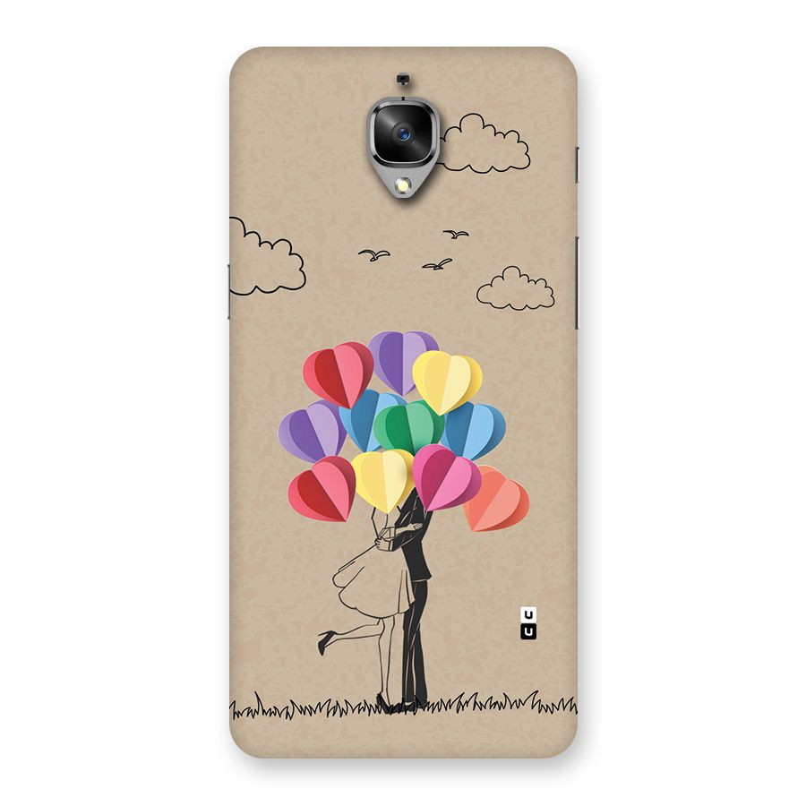 Couple With Card Baloons Back Case for OnePlus 3T