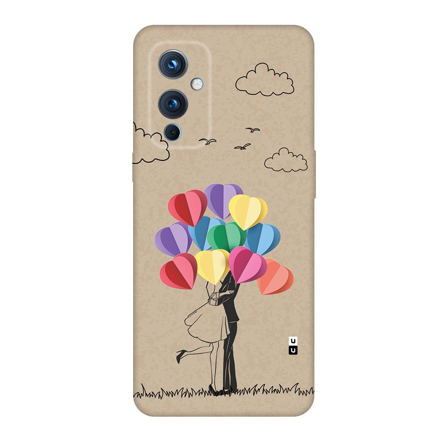 Couple With Card Baloons Back Case for OnePlus 9