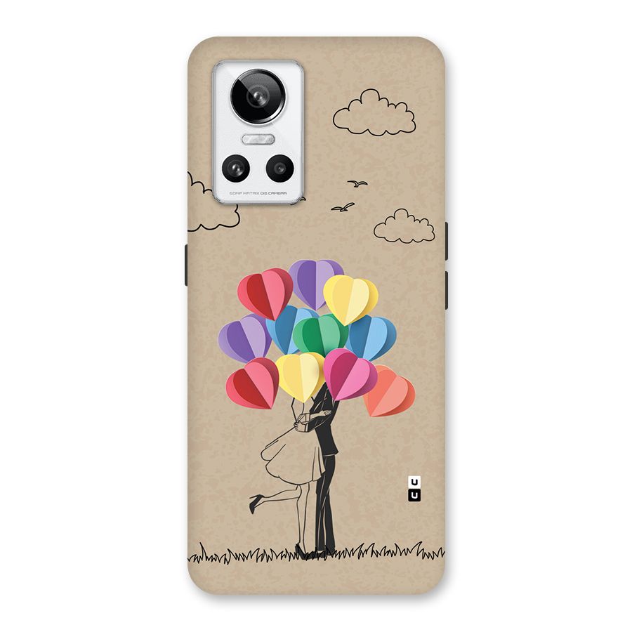 Couple With Card Baloons Back Case for Realme GT Neo 3