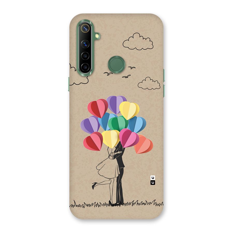 Couple With Card Baloons Back Case for Realme Narzo 10