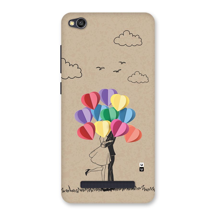 Couple With Card Baloons Back Case for Redmi 4A