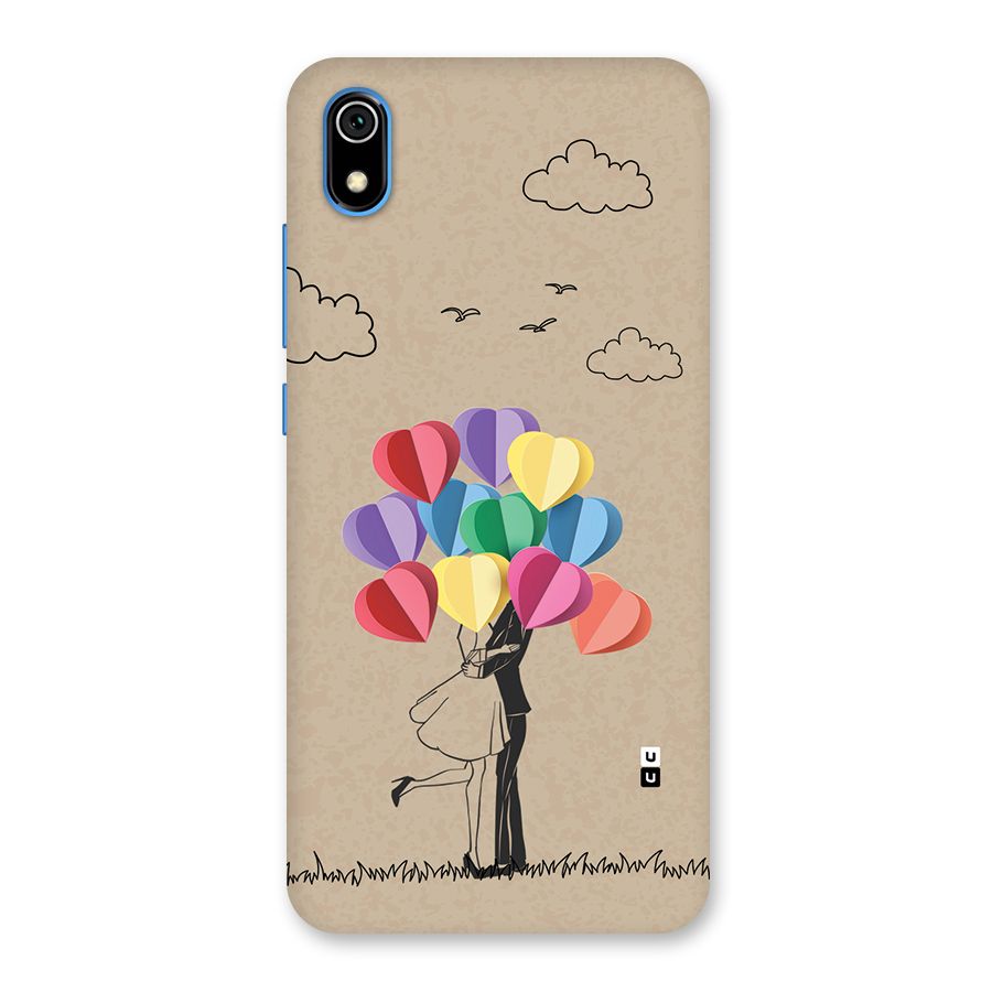 Couple With Card Baloons Back Case for Redmi 7A