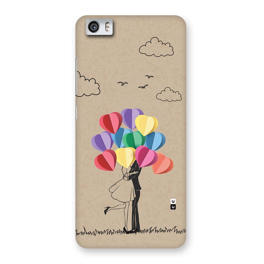 Couple With Card Baloons Back Case for Redmi Mi 5