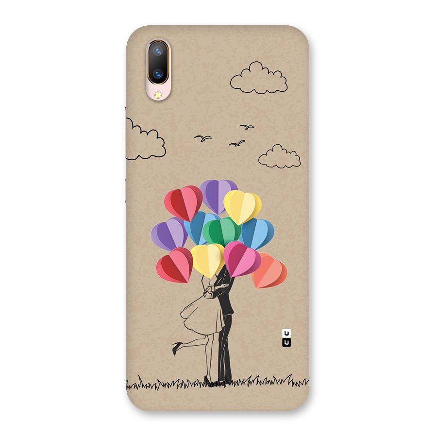 Couple With Card Baloons Back Case for Vivo V11 Pro