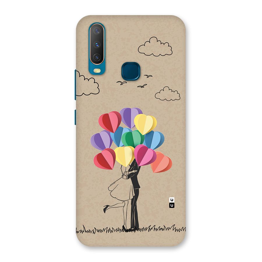 Couple With Card Baloons Back Case for Vivo Y11