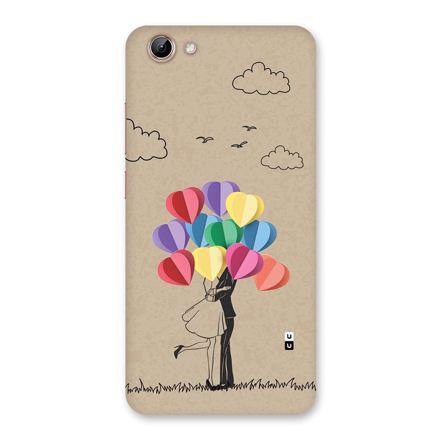 Couple With Card Baloons Back Case for Vivo Y71