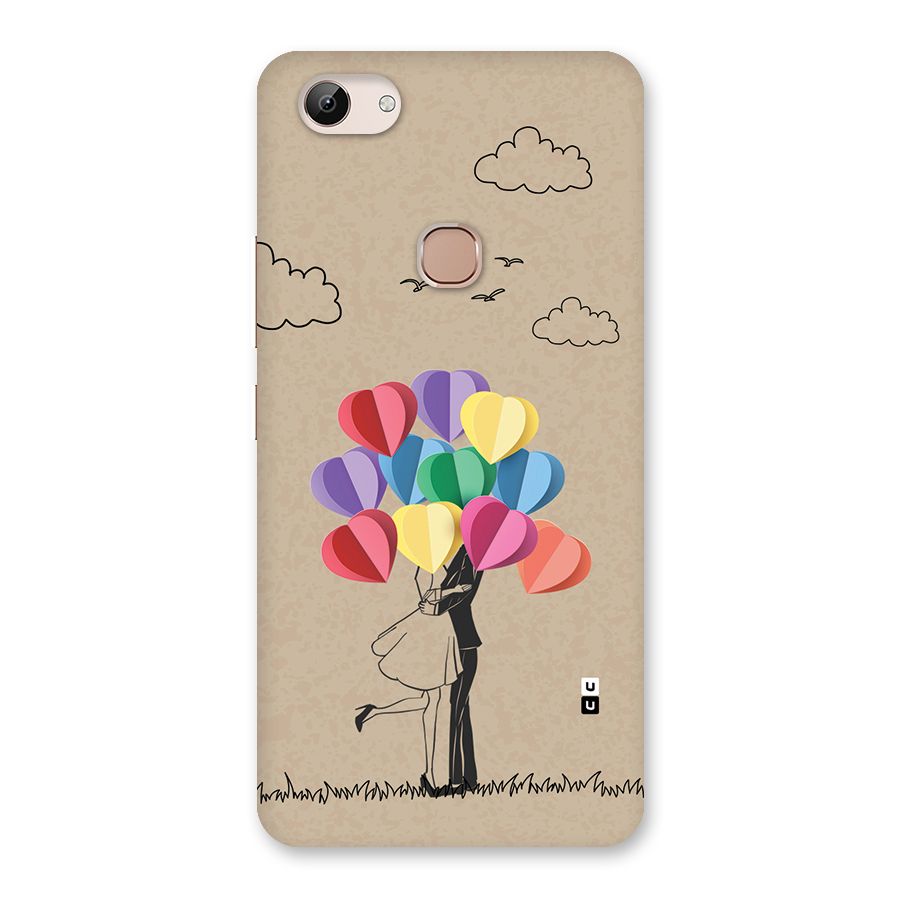 Couple With Card Baloons Back Case for Vivo Y83