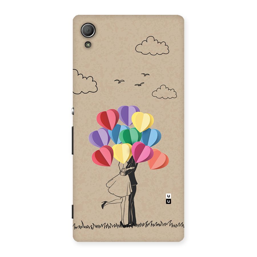 Couple With Card Baloons Back Case for Xperia Z3 Plus