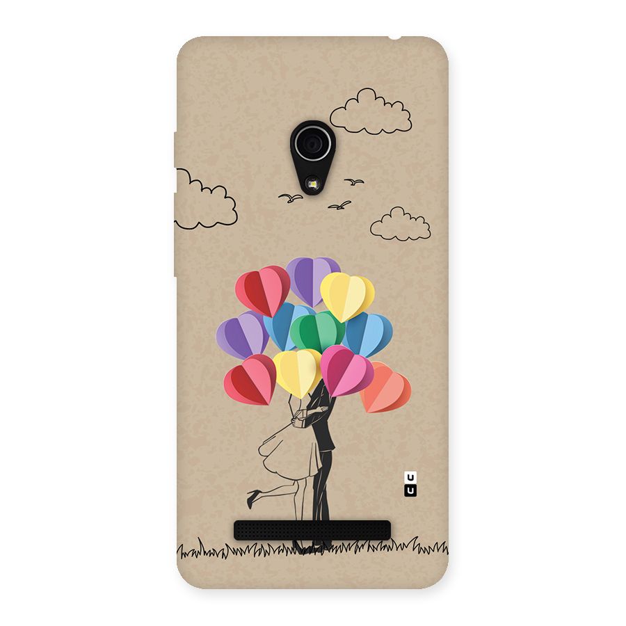 Couple With Card Baloons Back Case for Zenfone 5