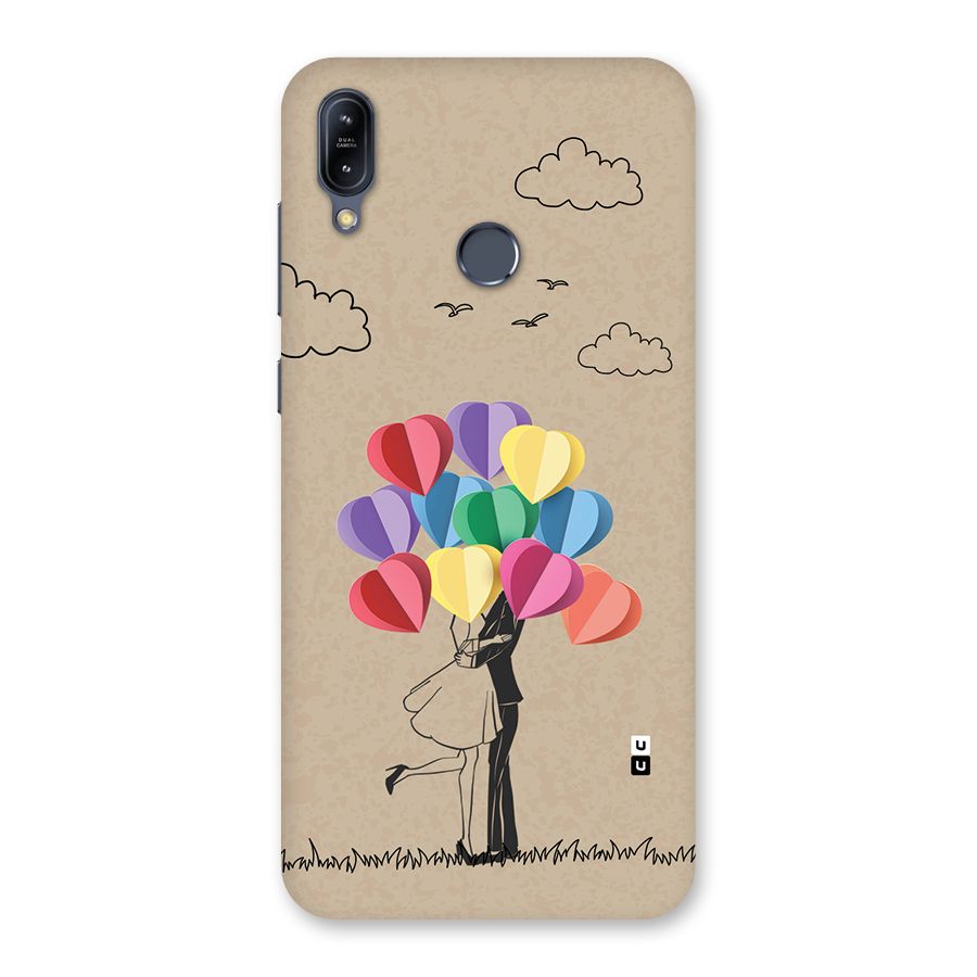 Couple With Card Baloons Back Case for Zenfone Max M2