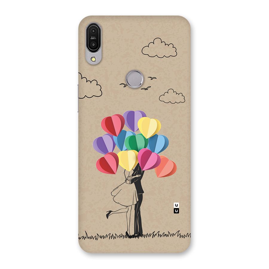 Couple With Card Baloons Back Case for Zenfone Max Pro M1
