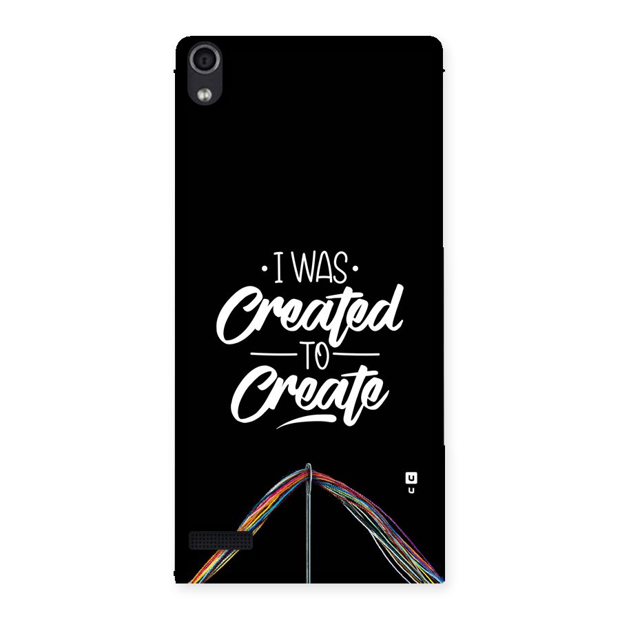 Created to Create Back Case for Ascend P6