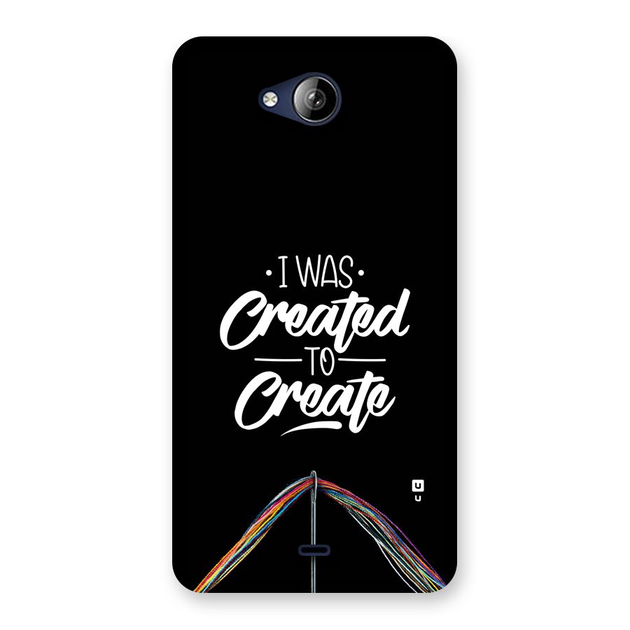 Created to Create Back Case for Canvas Play Q355