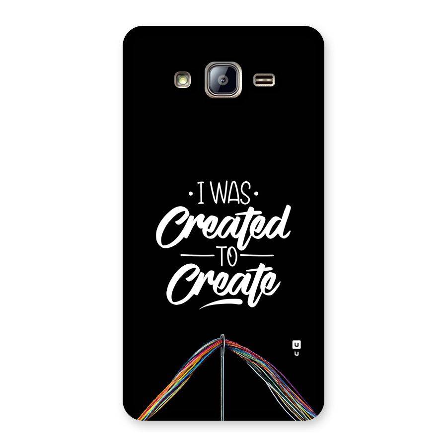 Created to Create Back Case for Galaxy On5