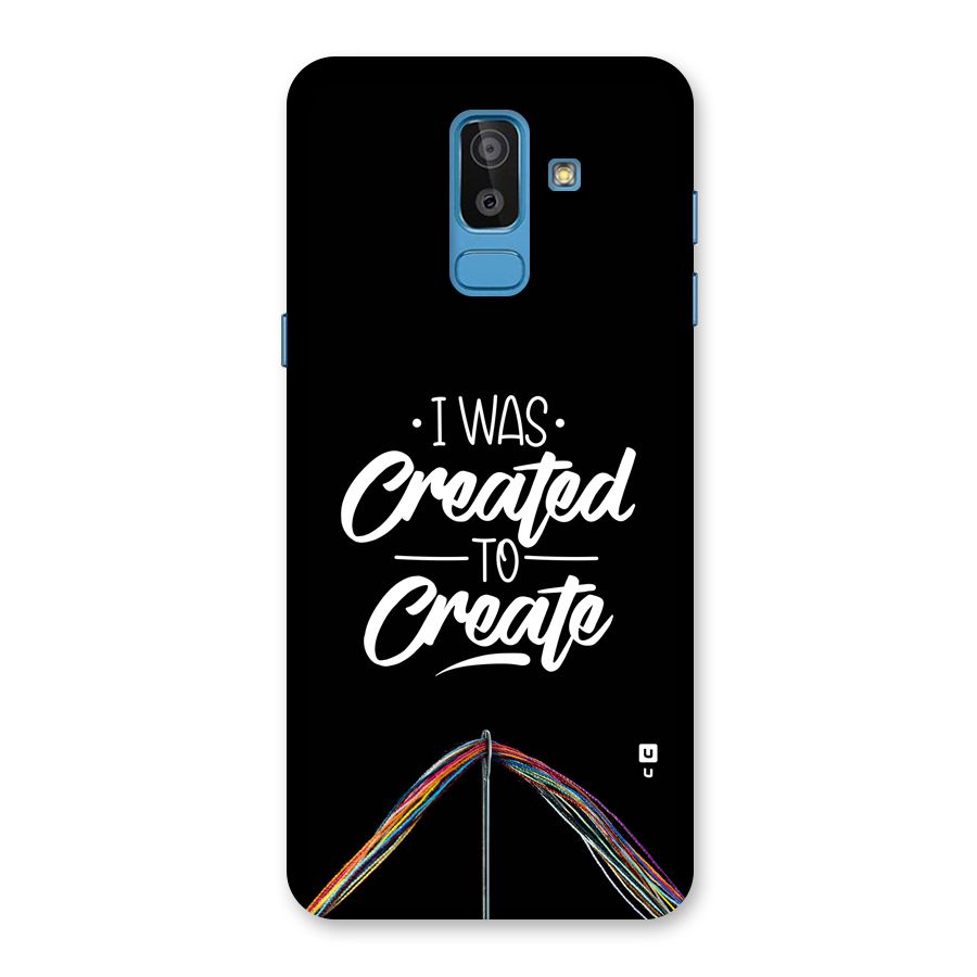Created to Create Back Case for Galaxy On8 (2018)