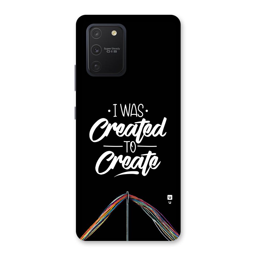 Created to Create Back Case for Galaxy S10 Lite