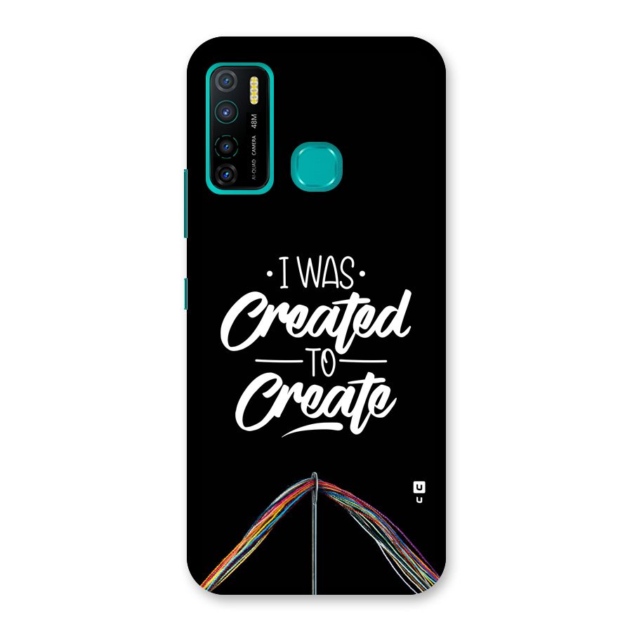Created to Create Back Case for Infinix Hot 9 Pro