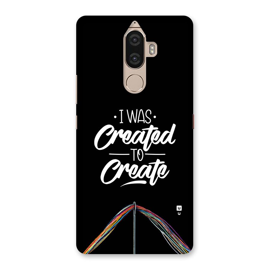 Created to Create Back Case for Lenovo K8 Note