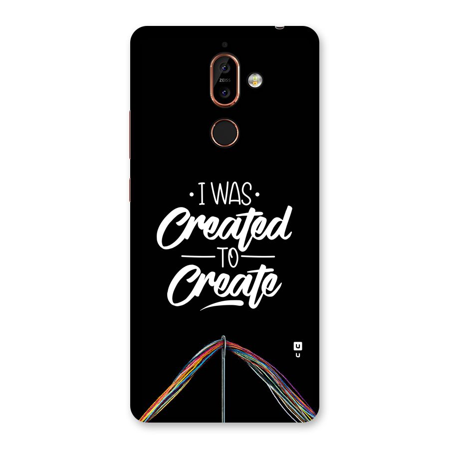 Created to Create Back Case for Nokia 7 Plus