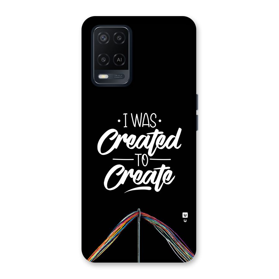 Created to Create Back Case for Oppo A54