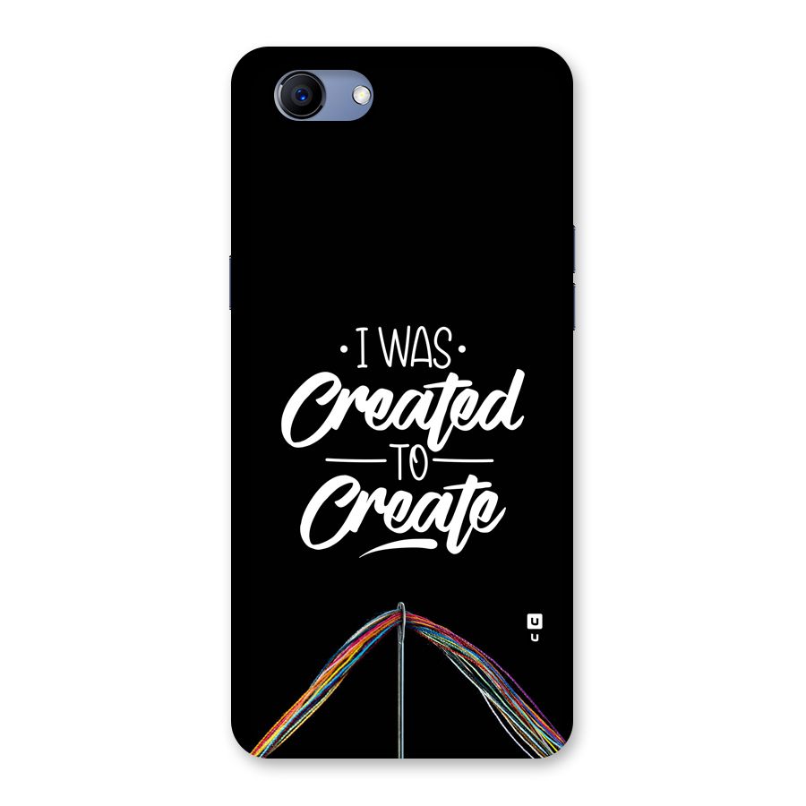 Created to Create Back Case for Realme 1