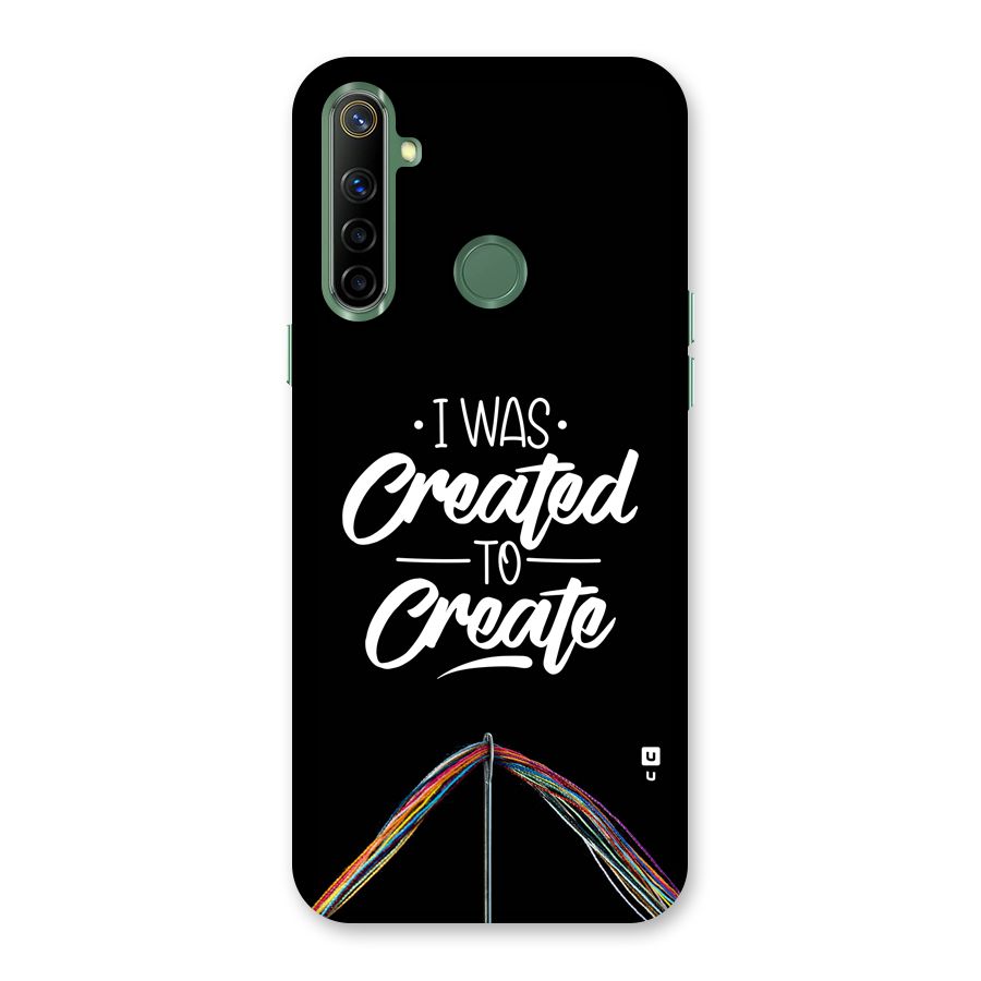 Created to Create Back Case for Realme Narzo 10