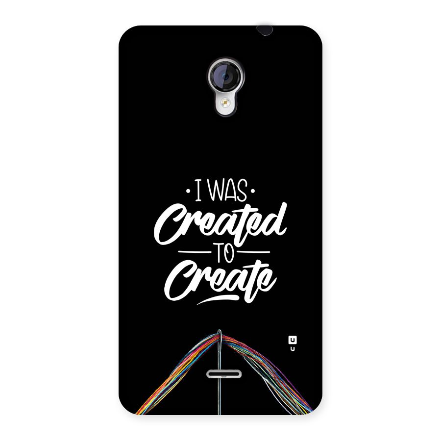 Created to Create Back Case for Unite 2 A106