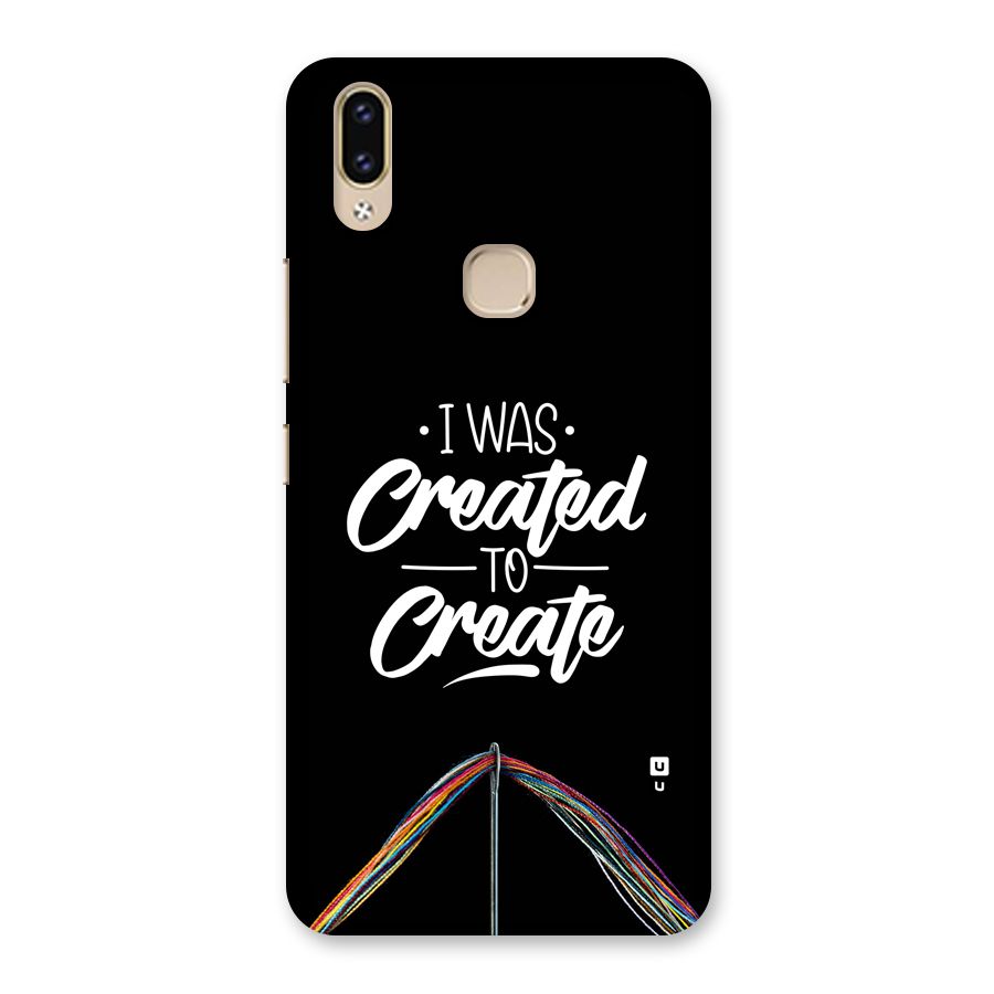 Created to Create Back Case for Vivo V9