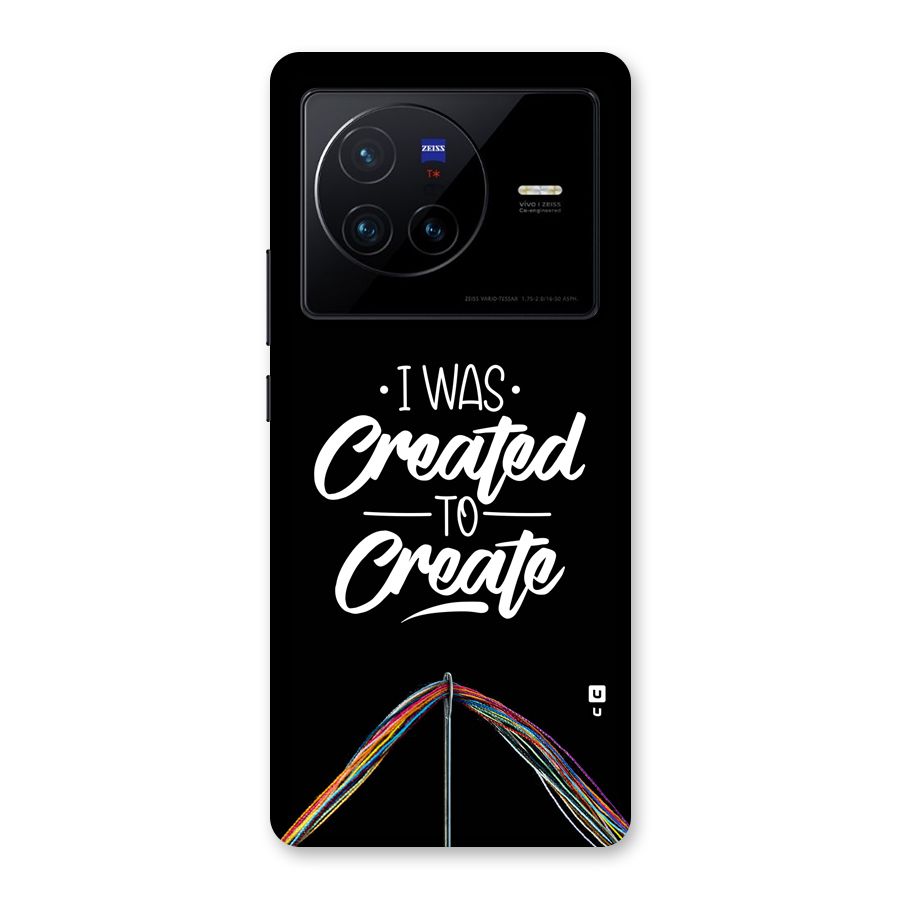 Created to Create Back Case for Vivo X80